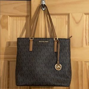 Michael Kors zippered tote